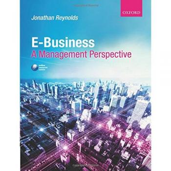 Ebusiness: A Management Perspective