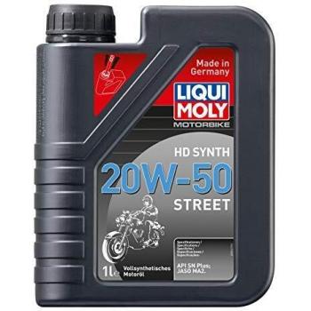 BOTE 1L DE ACEITE LIQUI MOLY 100% SINTÉTICO 20W-50 STREET
