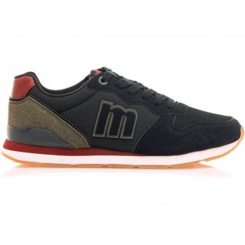 Zapatillas deportivas MTNG Joggo hombre azul con cierre de cordones y puntera redonda