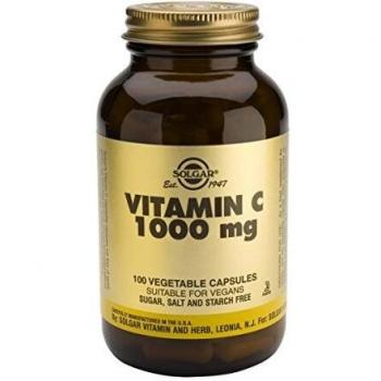 Solgar Vitamina C 1000 MG, 250 cápsulas Vegetales