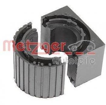 Soporte de estabilizador METZGER 52081908 con características de alta resistencia, diseño específico para barra estabilizadora, fabricado en material duradero y apto para diversas marcas y modelos de vehículos