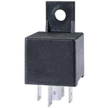 HELLA 4RD 933 332-391 Relé, corriente de trabajo - 12V - 5polos - contacto conmutador - con soporte - Cant.: 1