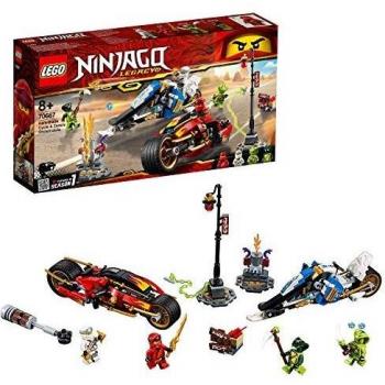 LEGO 70667 Ninjago Moto Acuchilladora de Kai y Motonieve de Zane