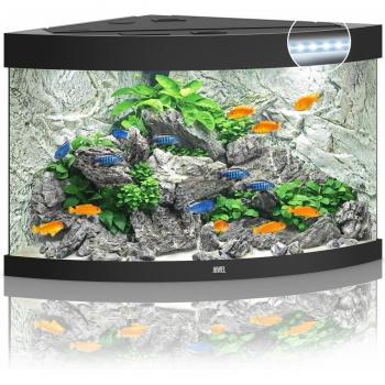 Acuario Juwel Trigon LED 190 Negro Triangular Curvo