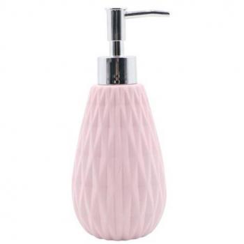 Dosificador de Jabón Líquido Rosa Mecanizado para Baño 79946