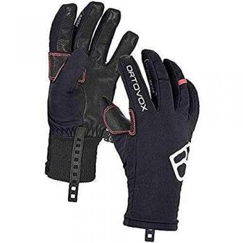 ORTOVOX Tour Glove Guantes, Mujer, Black Raven, L