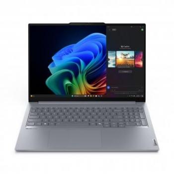Lenovo ThinkBook 16 G7 QOY - Portátil Profesional 16 WUXGA, Qualcomm Snapdragon X1P-42-100, RAM 16 GB LPDDR5x, SSD 512 GB, Wi-Fi 7,