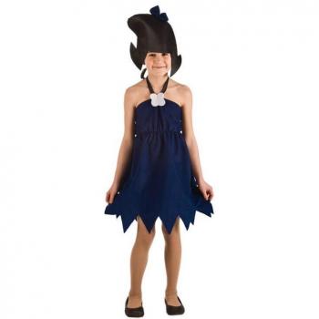 Disfraz de Cavernícola Bea para niña - Disfraz de Betty Troglodita para niña (El Rey del Carnaval)