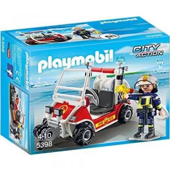 PLAYMOBIL - Coche de Bomberos Aeropuerto