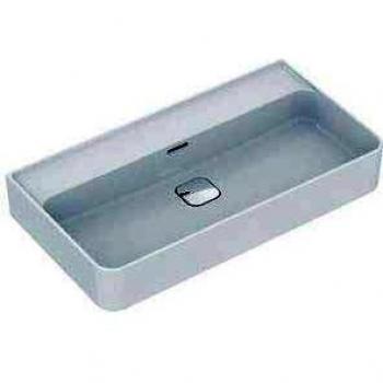 Lavabo Ideal Standard II 60 cm sin orificio para grifería, parte inferior lijada, 600 x 430 x 170 mm, blanco