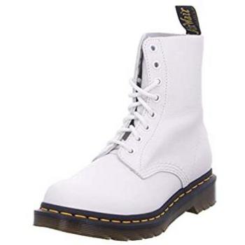 Dr. Martens Women's 1460 Pascal White Lace-Up Boots