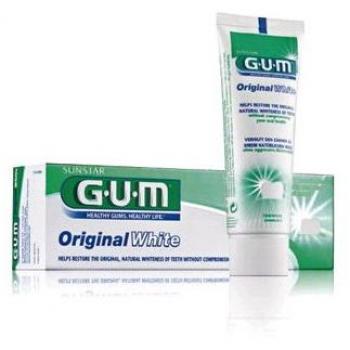 Pasta dental blanqueadora GUM Original White 75 ml