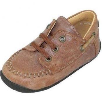 'däumling Mini 19 m 0438/126 Unisex unidad lernschuhe, WMS Alcance M , color Marrón, talla 19 EU