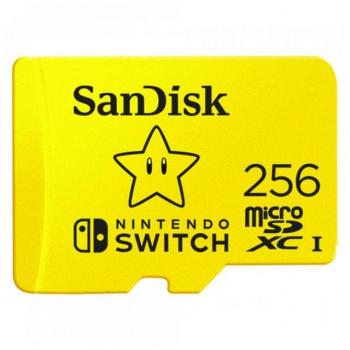 SanDisk 256GB UHS-I microSDXC Memory Card for Nintendo Switch