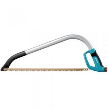 GARDENA sierra de arco 530 Comfort: ligera sierra para madera para trabajar en zonas estrechas, tensión de la hoja reajustable, protección anticorrosión, longitud de la hoja 530 mm
