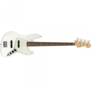 Fender Player Jazz Bass Electric Guitar, Pau Ferro Fingerboard, Polar White