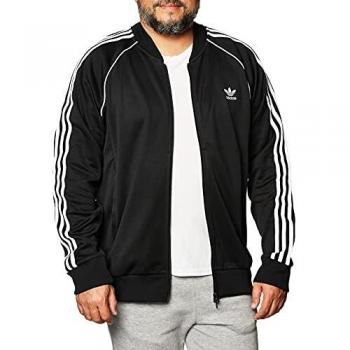 Chaqueta de Chándal adidas Originals SST Primeblue para Hombre en Negro/Blanco 2XL