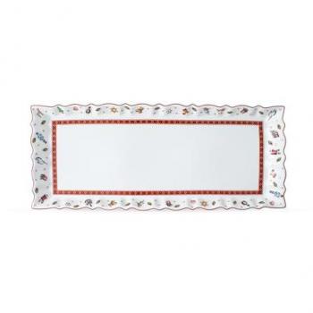 Villeroy & Boch Toy's Delight Rectangular Cake Serving Plate 39x16cm