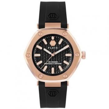 Philipp Plein Hexagon Ladies Watch, Pink, One Size