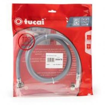 Manguera de Carga para Lavadora con Conexión Flexible y Tuercas Metálicas HH3/4 - 200 cm