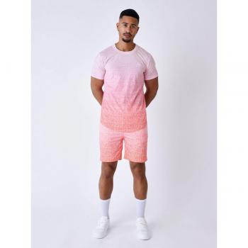 Project X Paris Two-Tone Gradient Swim Shorts - Pale Peach - M
