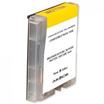 Armor K12381 - Cartucho de Tinta para Brother, Amarillo, 1 Unidad