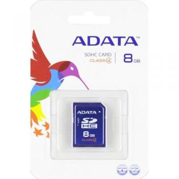ADATA SDHC 8GB Class 4 - Tarjeta de Memoria