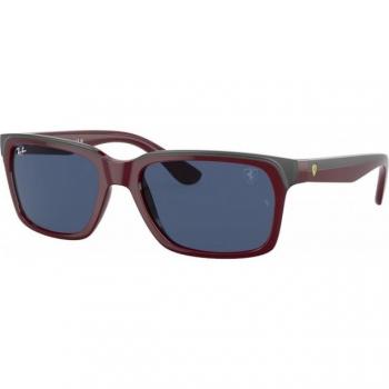 Ray-Ban RB4393M F67980 Unisex Square Red Sunglasses