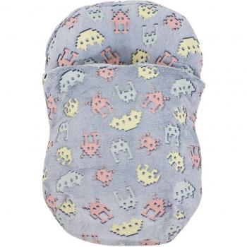 Jyoko Funda y Saco Polar Universal para Silla de Coche y Portabebés Grupo 0 y 1 - Incluye funda y saco polar, compatible con sillas de coche y portabebés del grupo 0 y