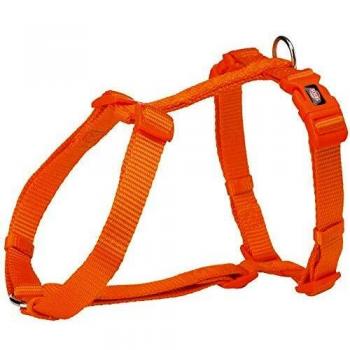 Arnés New Premium Papaya de TRIXIE, tipo: arnés para mascotas, características: diseño ajustable, material transpirable, color papaya, adecuado para perros pequeños y medianos