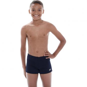 Zoggs Cottesloe Hip Racer - Body de competición para niño, color: negro, talla: 6-7 años