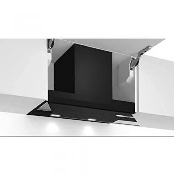 Campana decorativa integrada 60cm BOSCH DBB67AM60 con 3 niveles de extracci+¦n Cristal Negro