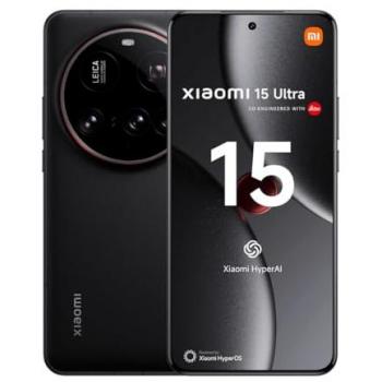 Xiaomi 15 Ultra 5G Smartphone - Black, 512GB Storage, 16GB RAM, 6.73 AMOLED Display, Snapdragon® 8 Elite, 5410mAh Battery