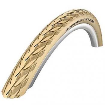 Schwalbe delta cruiser rigida hs431neumatico plateado crema talla700 x 35c