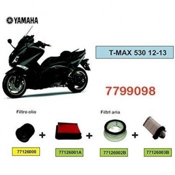 one by Camamoto set kit mantenimiento filtros de aire y aceite yamaha T-Max 500 / 530cc
