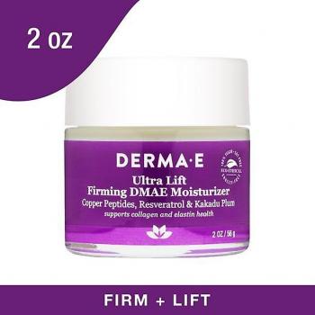 Derma e Ultra Lift Firming DMAE Moisturizer with Copper Peptides and Resveratrol, 2 oz
