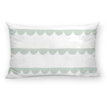 Funda de Almohada Guildo Menta 40 x 60 cm 100% Algodón para Niños