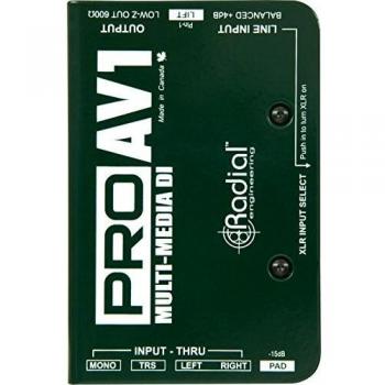 Radial Pro AV1 Passive Multimedia Direct Box