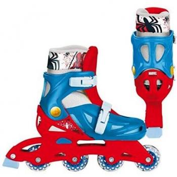 Spiderman - Patines Bota en línea, Talla 38-41