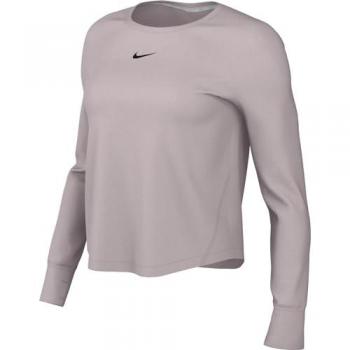 Nike One Classic Dri-Fit Camiseta De Manga Larga para Mujeres - Morado
