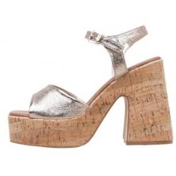 Sandalia de Plataforma Krack Core ITHAA 41 Dorada