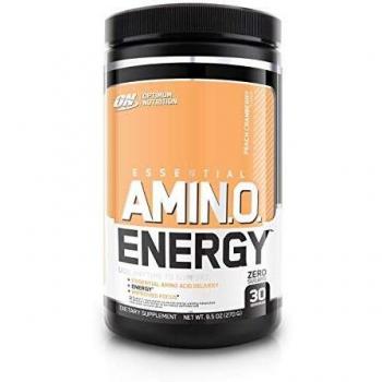 Optimum Nutrition Amino Energy Aminoácidos de Sabor Peach Cranberry - 270 gr
