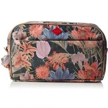 OililyFF Pocket Cosmetic Bag - Bolso de Mano Mujer
, color Marrón, talla 26x17x12 cm