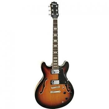Dimavery 26216012 - Guitarra Jazz, Sunburst