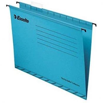 Carpeta Colgante Esselte Pendaflex A4 Azul, Paquete de 25 Unidades