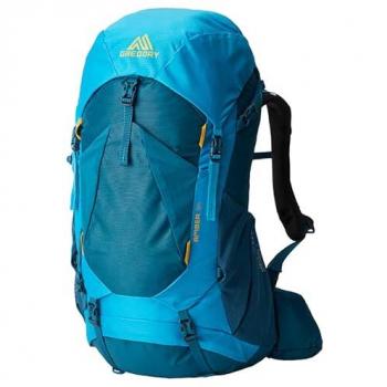 Mochila de Senderismo para Mujer Gregory Amber 34 RC, 64 cm, Color Azul Coral