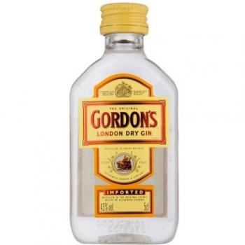 Miniatura Ginebra Gordon's Dry 37.5% alc, 0.05L