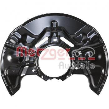 Chapa protectora contra salpicaduras, disco de freno METZGER 6115246