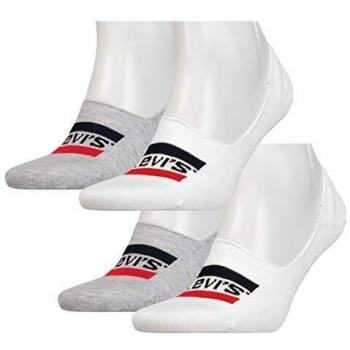 Levi's Levis 168sf Low Rise Sprtswr Logo 2p, Calcetines para Hombre, Multicolor