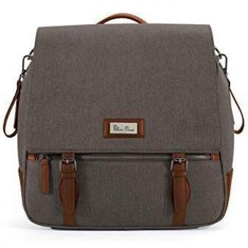 Silver Cross Wave - Bolso cambiador, color plateado